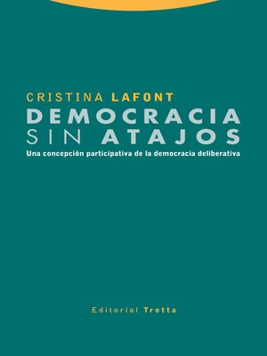 cover image of Democracia sin atajos